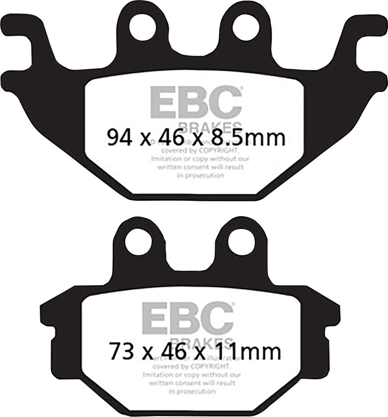 EBC SFAC Carbon Series Scooter Brake Pads Street Carbon Fibre Set