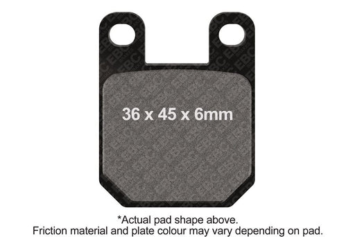 EBC TT Sport Carbon Fusion Brake Pads FA-TT Series Rear Pair