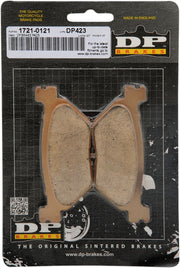 DP Brakes Standard DP Sintered Brake Pads for 2001-2024 YAMAHA Rear Sintered Metal Set