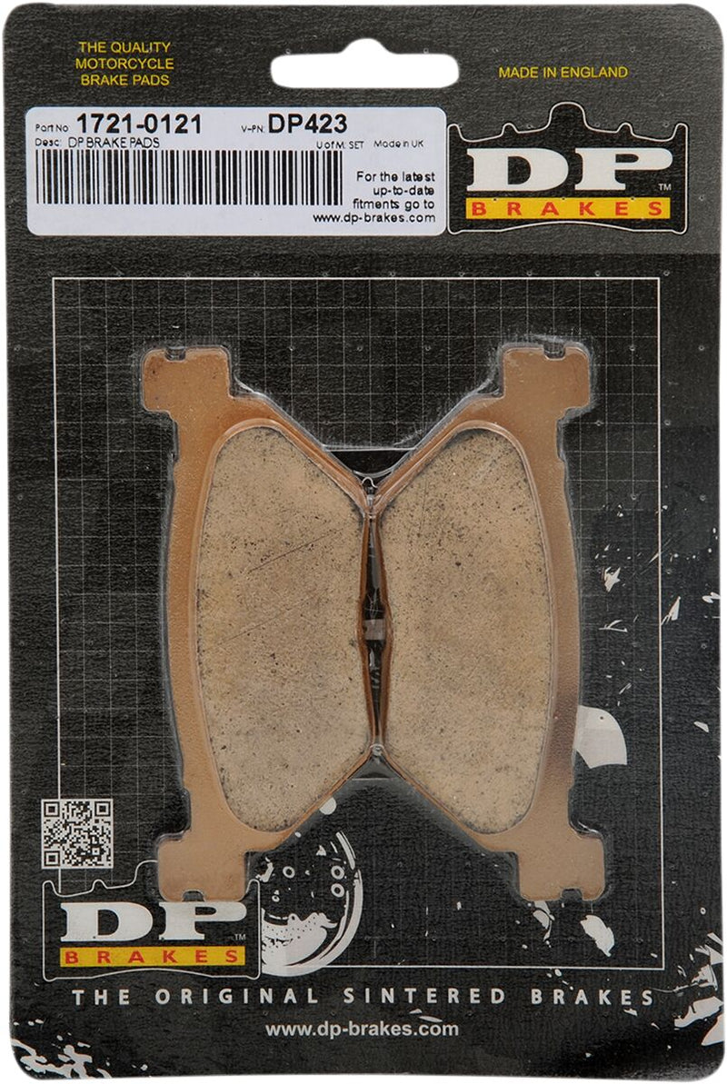 DP Brakes Standard DP Sintered Brake Pads for 2001-2024 YAMAHA Rear Sintered Metal Set #DP423