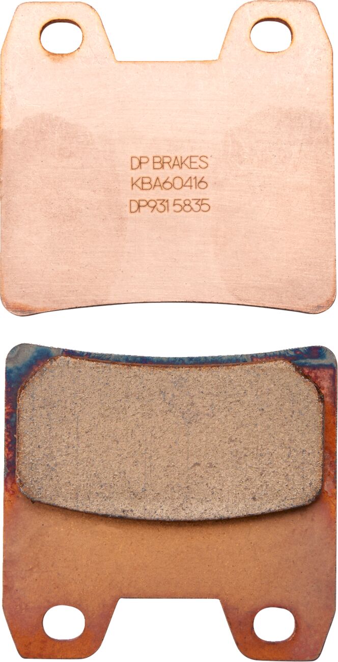DP Brakes Standard DP Sintered Brake Pads for 2001-2016 YAMAHA Rear Sintered Metal Set