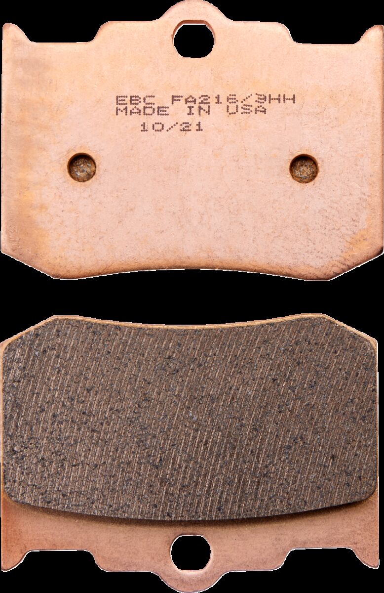 EBC Sintered "HH" Brake Pads for 2002-2003 INDIAN SPIRIT 88 FA-HH Series Front Rear Sintered Metal Copper Alloy Set of 2