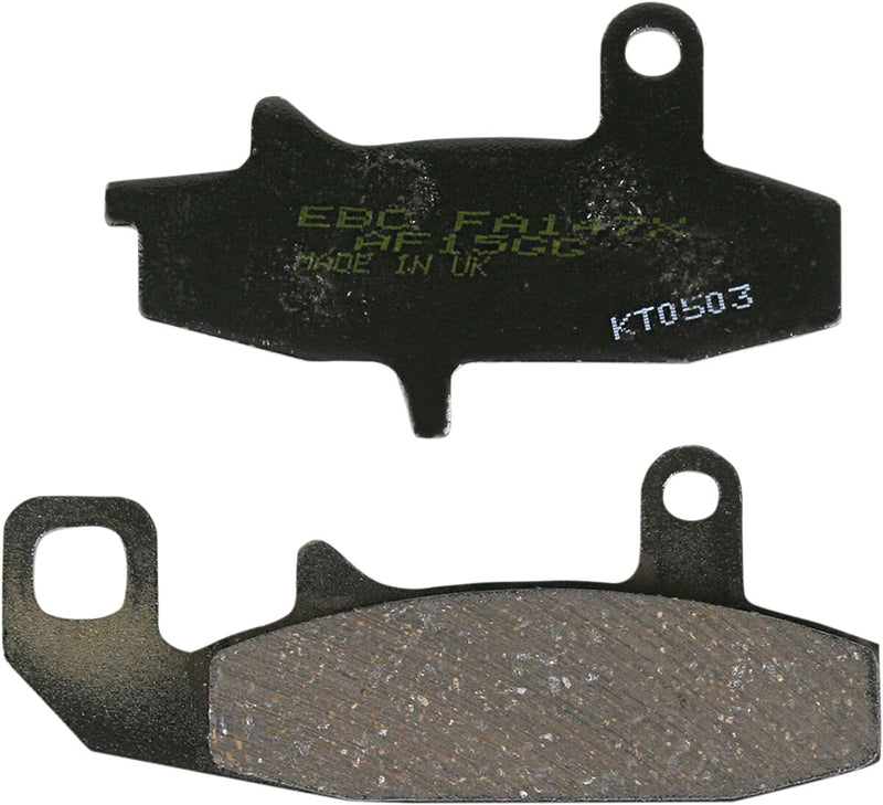 EBC Sport Carbon "X" Brake Pads for 1988-1995 SUZUKI FA-TT Series Front Semi-Sintered Metal Carbon Graphite Set of 2