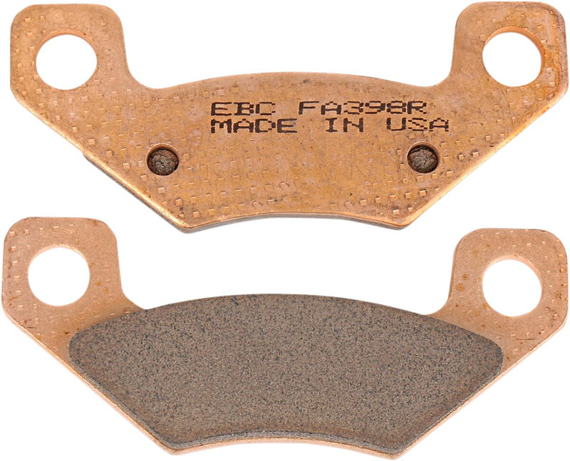 EBC Long-Life Sintered "R" Brake Pads FA-R Series Front Rear Sintered Metal Bronze Set of 2
