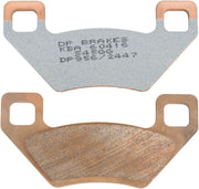 DP Brakes ATV/UTV Sintered Metal Brake Pads Front Rear Copper Alloy Set of 2