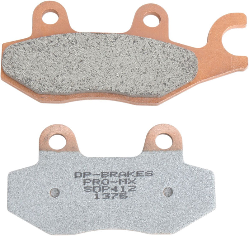 DP Brakes SDP Pro-MX Sintered Brake Pads Front Front Left Sintered Metal Copper Alloy Set #SDP412
