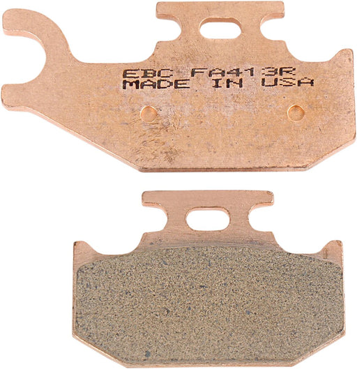 EBC Long-Life Sintered "R" Brake Pads for 2005-2018 SUZUKI FA-R Series Front Left Sintered Metal Bronze Set of 2