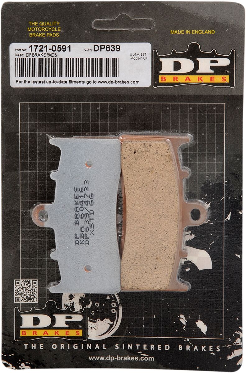 DP Brakes Standard DP Sintered Brake Pads Front Sintered Metal Set