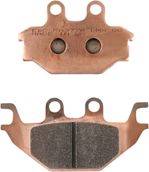 EBC Long-Life Sintered "R" Brake Pads FA-R Series Front Rear Sintered Metal Bronze Set of 2