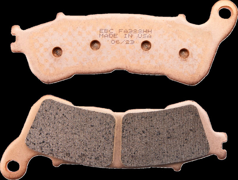 EBC Sintered "HH" Brake Pads FA-HH Series Front Rear Sintered Metal Copper Alloy Set of 2