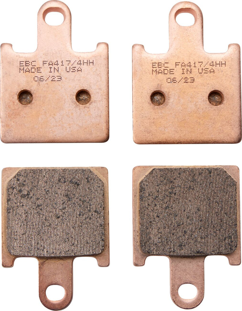 EBC Sintered "HH" Brake Pads for 2006-2020 KAWASAKI FA-HH Series Front Sintered Metal Copper Alloy Set of 2