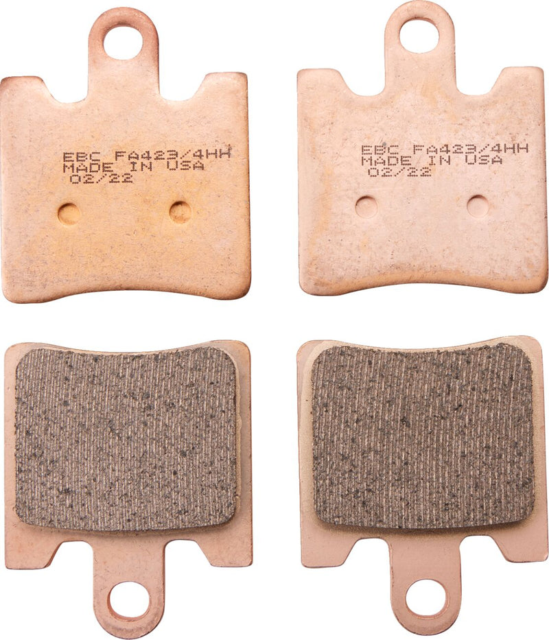 EBC Sintered "HH" Brake Pads FA-HH Series Front Sintered Metal Copper Alloy Set of 2