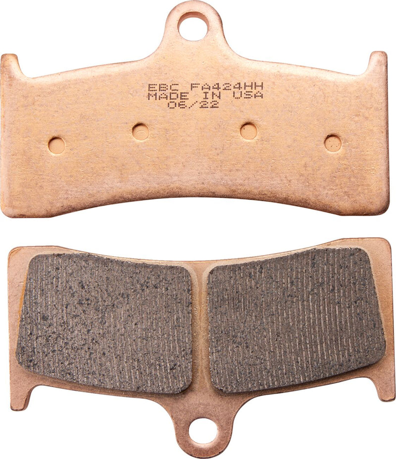 EBC Sintered "HH" Brake Pads FA-HH Series Front Sintered Metal Copper Alloy Set of 2
