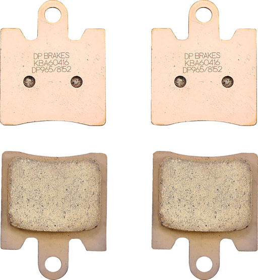 DP Brakes Standard DP Sintered Brake Pads for 2005-2022 YAMAHA Front Sintered Metal Set