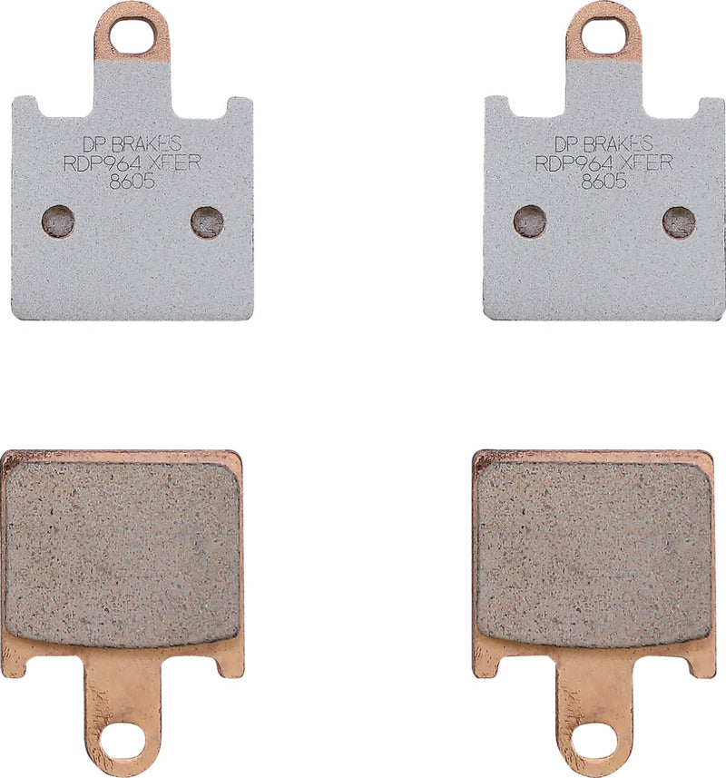 DP Brakes RDP X-Race Titanium Sintered Brake Pads for 2006-2021 KAWASAKI RDP Racing Front Sintered Metal Copper Alloy Set of 2
