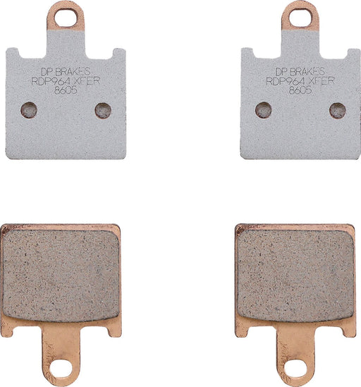 DP Brakes RDP X-Race Titanium Sintered Brake Pads for 2006-2021 KAWASAKI RDP Racing Front Sintered Metal Copper Alloy Set of 2