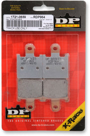 DP Brakes RDP X-Race Titanium Sintered Brake Pads for 2006-2021 KAWASAKI RDP Racing Front Sintered Metal Copper Alloy Set of 2