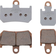DP Brakes RDP X-Race Titanium Sintered Brake Pads for 2007-2020 YAMAHA RDP Racing Front Sintered Metal Copper Alloy Set of 4