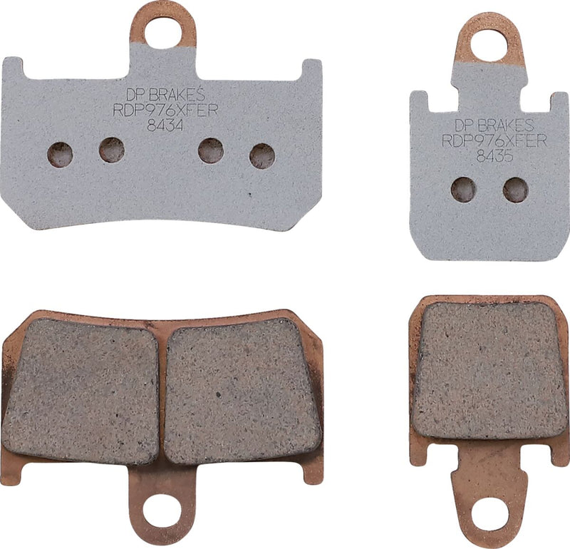 DP Brakes RDP X-Race Titanium Sintered Brake Pads for 2007-2020 YAMAHA RDP Racing Front Sintered Metal Copper Alloy Set of 4