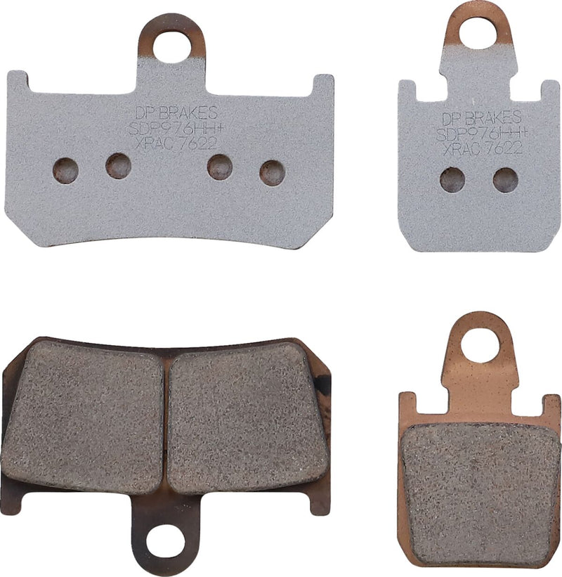 DP Brakes SDP Sport HH+ Sintered Brake Pads for 2007-2020 YAMAHA Front Sintered Metal Copper Alloy Set of 4
