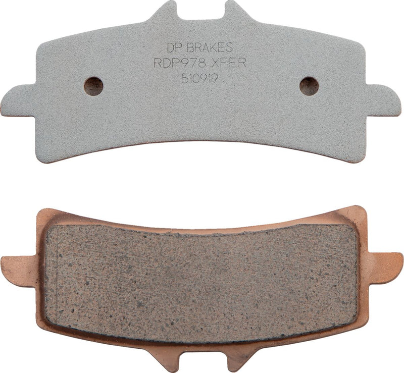 DP Brakes RDP X-Race Titanium Sintered Brake Pads RDP Racing Front Sintered Metal Copper Alloy Set of 2