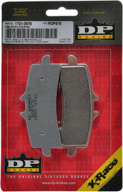 DP Brakes RDP X-Race Titanium Sintered Brake Pads RDP Racing Front Sintered Metal Copper Alloy Set of 2