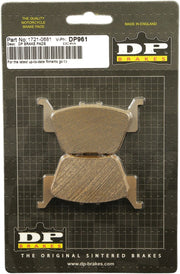 DP Brakes ATV/UTV Sintered Metal Brake Pads for 2003-2025 HONDA Rear Copper Alloy Set of 2