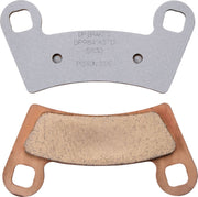 DP Brakes ATV/UTV Sintered Metal Brake Pads for 2008-2024 POLARIS Front Rear Copper Alloy Set of 2