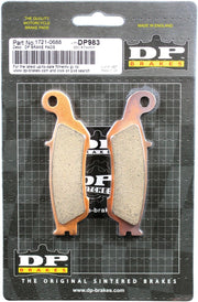 DP Brakes Standard DP Sintered Brake Pads Front Sintered Metal Set