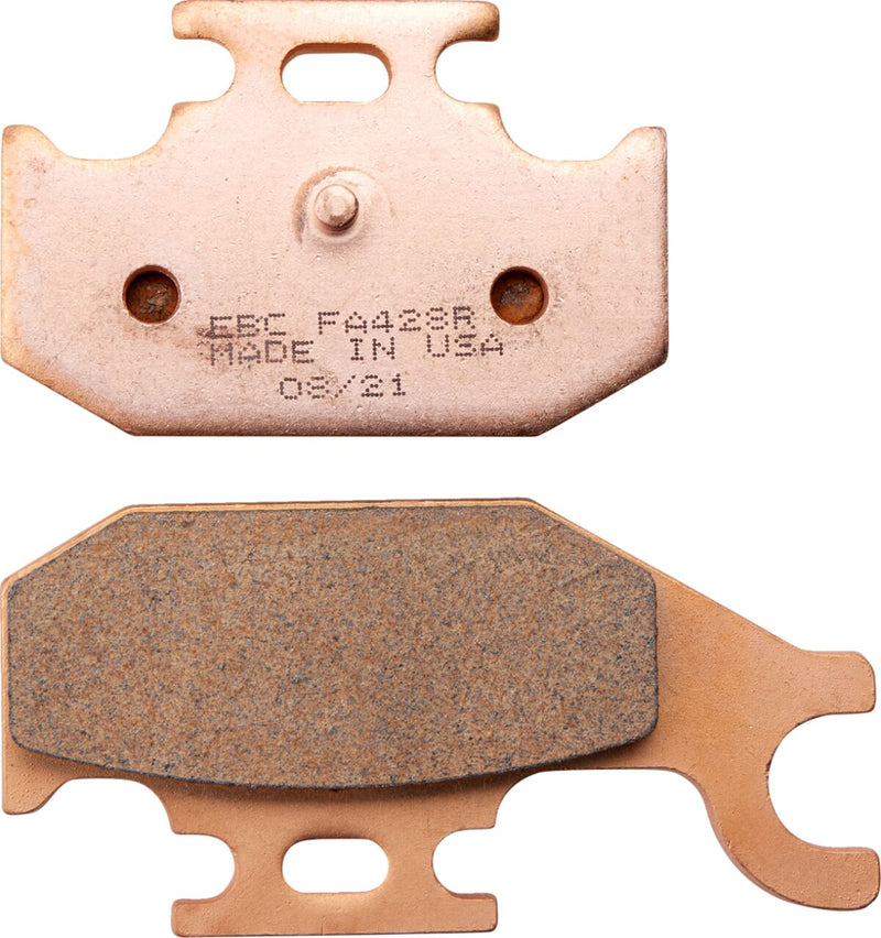 EBC Long-Life Sintered "R" Brake Pads for 2004-2014 YAMAHA FA-R Series Rear Rear Left Sintered Metal Bronze Set of 2