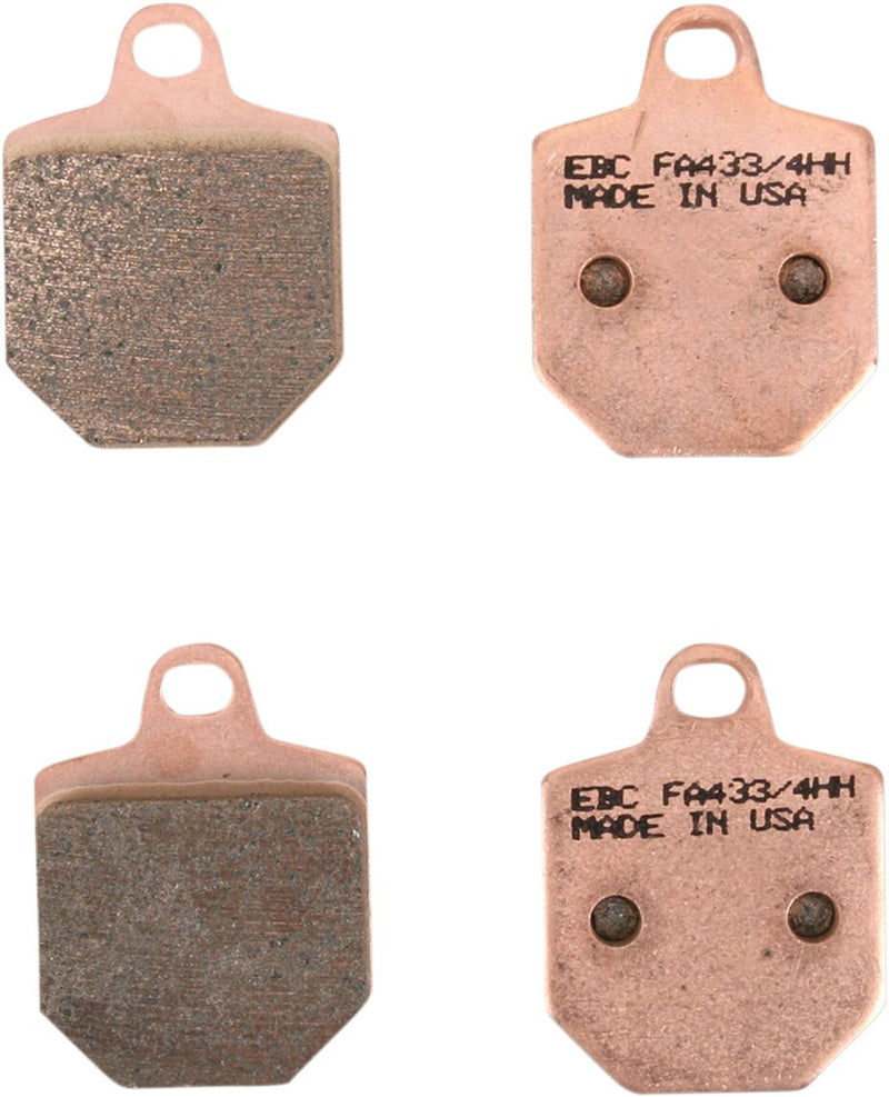 EBC Sintered "HH" Brake Pads FA-HH Series Front Sintered Metal Copper Alloy Set of 2