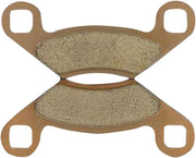 DP Brakes ATV/UTV Sintered Metal Brake Pads Rear Copper Alloy Set of 2 #DP992
