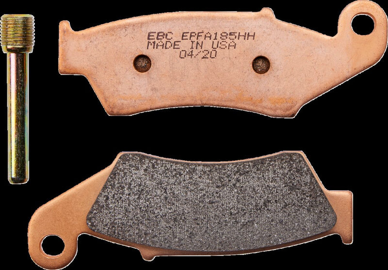 EBC Extreme Performance Sintered "EPFA" Brake Pads EPFA-HH Series Front Front Left Sintered Metal Copper Set of 2 #EPFA185HH