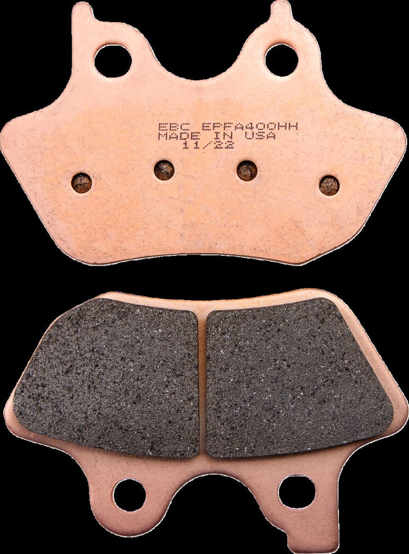EBC Extreme Performance Sintered "EPFA" Brake Pads for 2000-2007 Harley-Davidson EPFA-HH Series Front Rear Sintered Metal Copper Set of 2