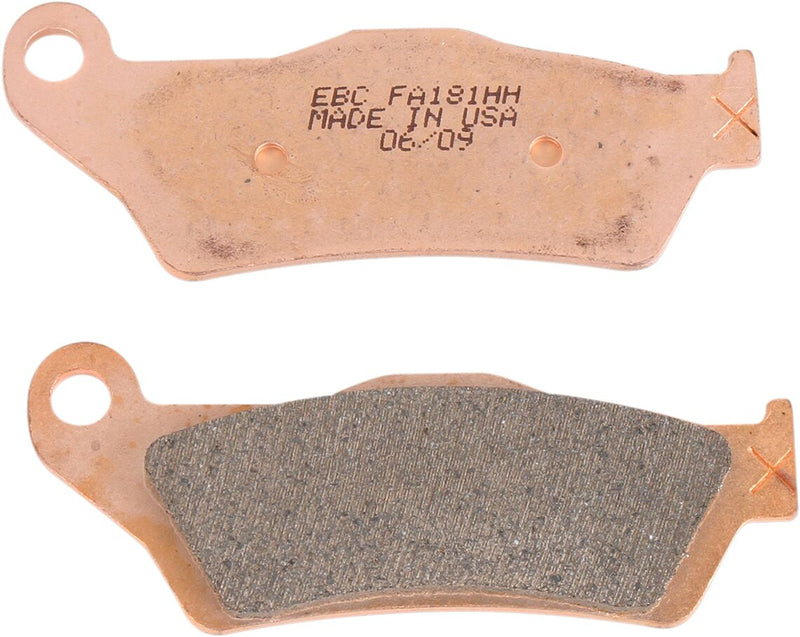 EBC Sintered "HH" Brake Pads FA-HH Series Front Rear Sintered Metal Copper Alloy Set of 2