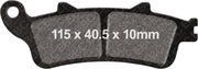 EBC Sintered "HH" Brake Pads for 2001-2017 HONDA FA-HH Series Rear Sintered Metal Copper Alloy Set of 2