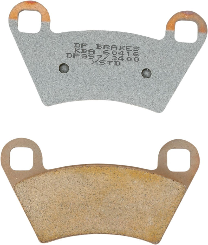 DP Brakes ATV/UTV Sintered Metal Brake Pads for 2006-2024 POLARIS Front Rear Copper Alloy Set of 2