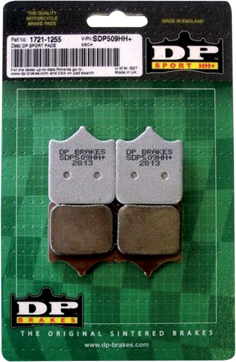 DP Brakes SDP Sport HH+ Sintered Brake Pads Front Sintered Metal Copper Alloy Set of 4