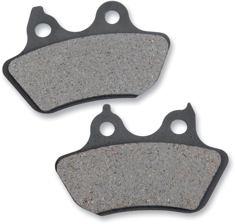 Drag Specialties Sintered Metal Harley/Buell Brake Pads Fits Harley-Davidson Softail, Touring, V-Rod Models 1998-2026