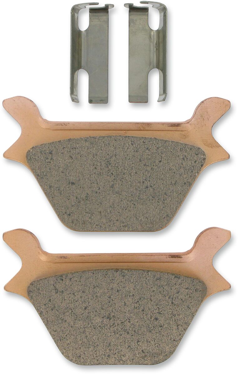 EBC Harley/Buell Brake Pads for 1987-1999 Harley-Davidson FA-V Series Rear Right Semi-Sintered Metal Copper Set of 2