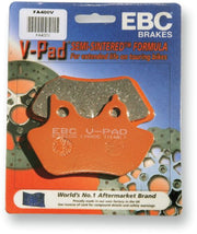 EBC Semi-Sintered "V" Brake Pads for 2002-2003 INDIAN SPIRIT 88 FA-V Series Front Left Semi-Sintered Metal Copper Set of 2