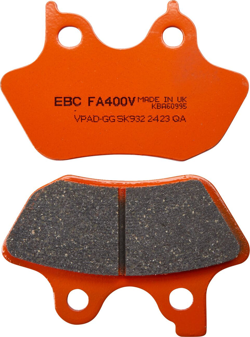 EBC Harley/Buell Brake Pads for 2000-2017 Harley-Davidson FA-V Series Front Rear Semi-Sintered Metal Copper Set of 2