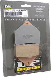 DP Brakes SDP Pro-SNX HH+ Sintered Brake Pads Front Sintered Metal Copper Alloy Set of 2