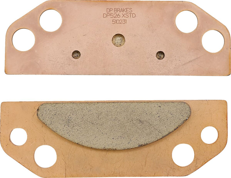 DP Brakes ATV/UTV Sintered Metal Brake Pads for 2005-2018 POLARIS RANGER Rear Copper Alloy Set of 2