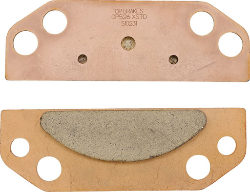 DP Brakes ATV/UTV Sintered Metal Brake Pads for 2005-2018 POLARIS RANGER Rear Copper Alloy Set of 2