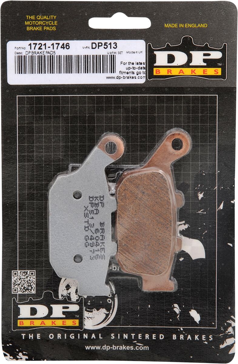 DP Brakes Standard DP Sintered Brake Pads Rear Sintered Metal Set
