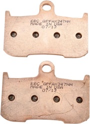 EBC Sintered Road Race "GPFAX" Brake Pads GPFAX-HH Series Front Sintered Metal Set of 2