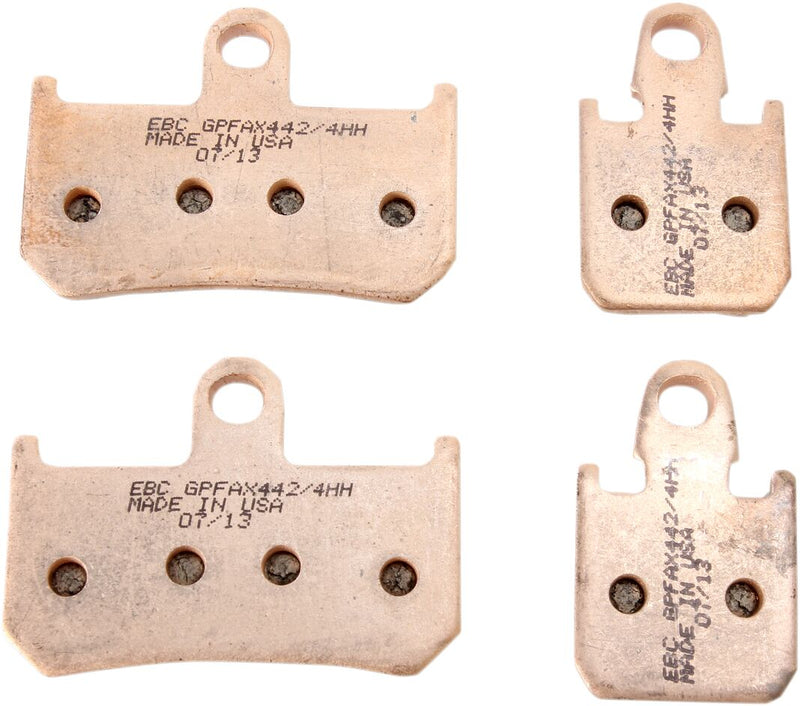 EBC Sintered Road Race "GPFAX" Brake Pads for 2007-2017 YAMAHA GPFAX-HH Series Front Sintered Metal Set of 2