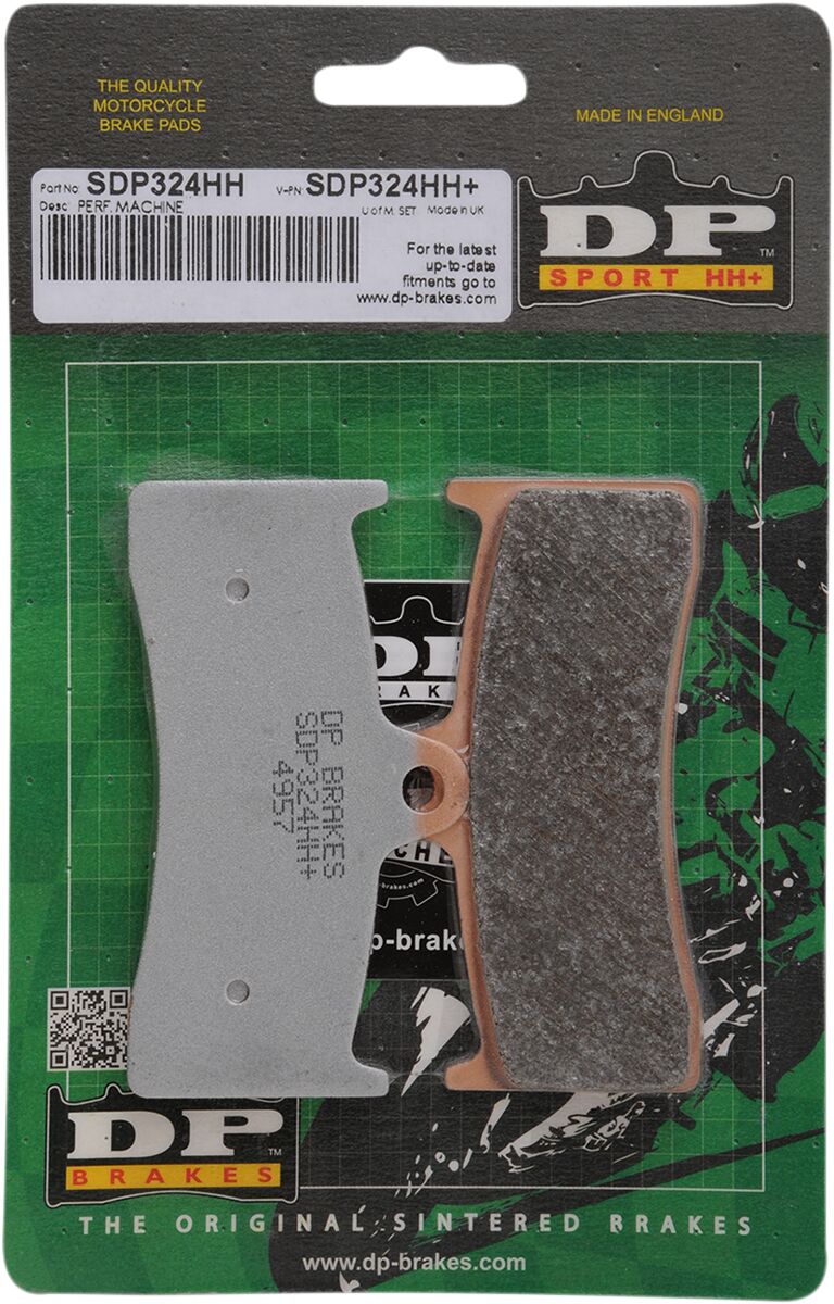 DP Brakes Sintered Metal Harley/Buell Brake Pads SDP Sport HH+ Front Rear Copper Alloy Set of 2