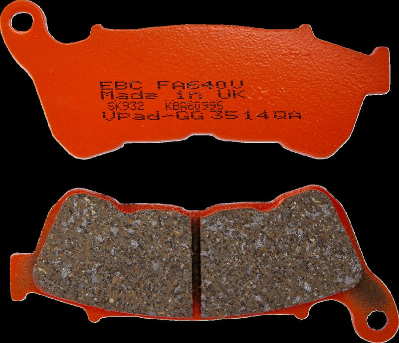EBC Brake Pads for 2014-2022 Harley-Davidson Street Front Semi-Sintered Metal Semi-Metallic Set of 2